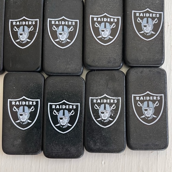 NFL Raiders Dominoes - Picture 2 of 6